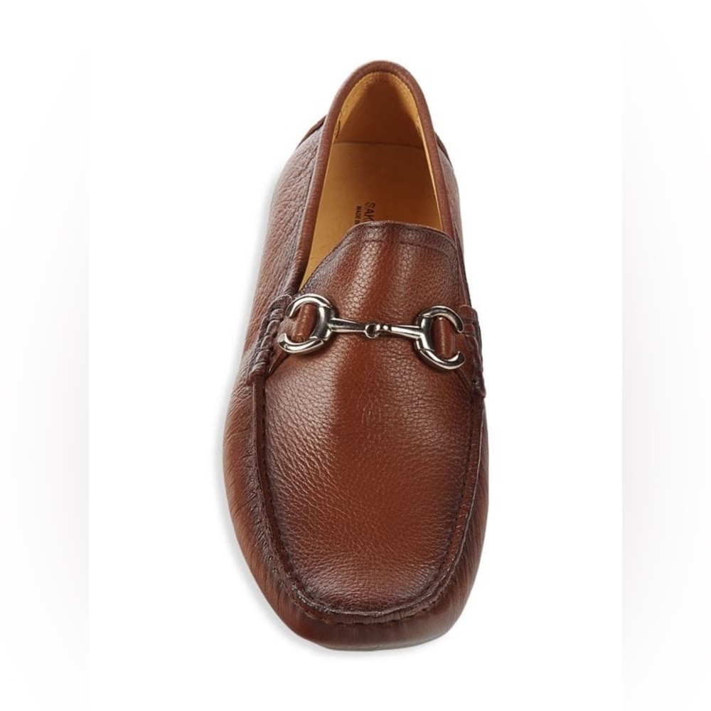 Saks fifth avenue bit loafer 10.5 in cognac